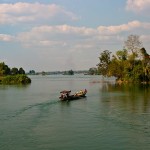Дон Кон. Каскад водопадов на Меконге.