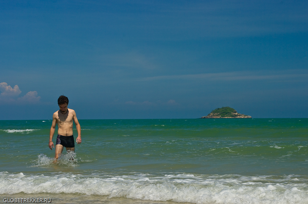 Наш любимый хуахинский пляж   Као Тао