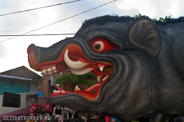 Ньепи   балийский Новый Год в Убуде