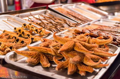 Про пекинскую уличную еду: улица Ванфуцзин и рынок Дунхуамэнь 8
