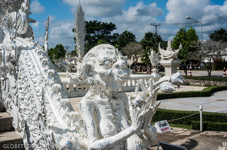 Белый Храм Wat Rong Khun в Чианг Рае   буддизм и современное искусство