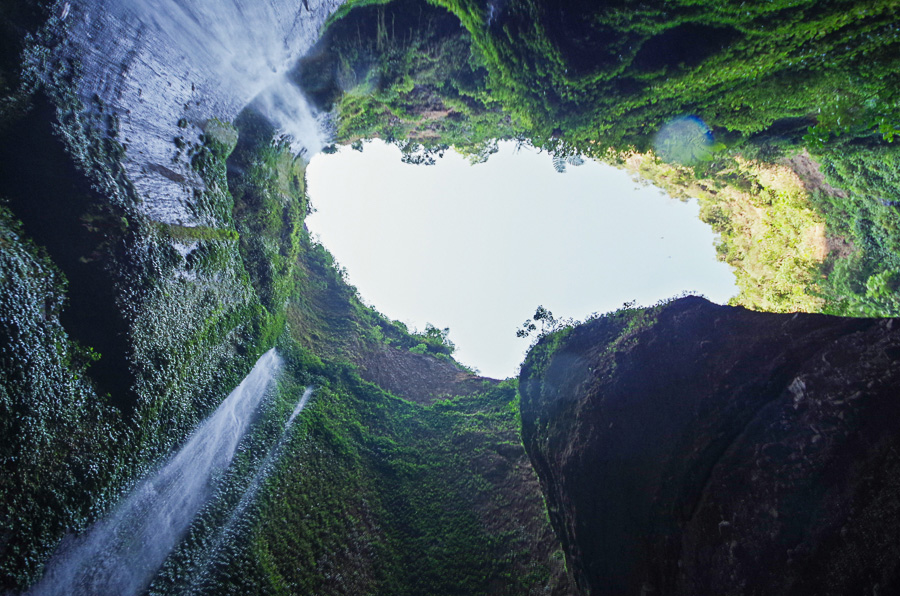 Водопады Мадакарипура в парке Бромо Семеру