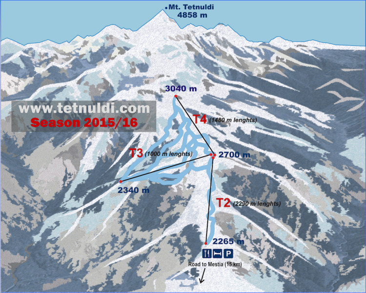 Тетнульди   новый горнолыжный курорт в Сванетии
